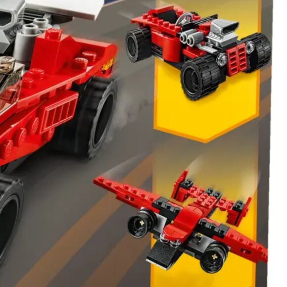 Lego Brand New Creator - Sports Car 31100 (hot rod & old-fashioned plane ) - Picture 6 of 10